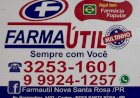 Farmácia Farmaútil do Miltinho assume plantão de farmácias em Nova Santa Rosa nesta semana