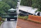ALERTA:  Mais cuidado nas rodovias em época de safra, susto no mesmo local em dois dias seguidos na PR 491