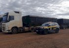 PRF flagra carretas com quase 70 toneladas de excesso de peso na BR-163 em Quatro Pontes