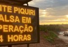 Balsa no Rio Piquiri enfrenta filas, incidentes e restrições na BR-272; rotas alternativas é a recomendação
