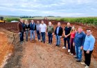 Deputado Felipe Francischini visita Nova Santa Rosa e acompanha obra na Linha Jundiaí