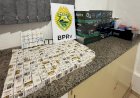 ROTAM apreende medicamentos emagrecedores e eletrônicos na BR-369 em Corbélia