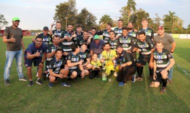 Borracharia Santa Rosa é campeã do Campeonato Municipal de Futebol de Campo 2025