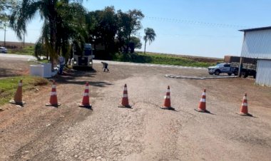 Atenção: BR-163: DNIT fecha acesso à Mercedes na Colina