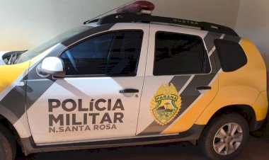 Homem ameaça colocar fogo na casa após briga de casal  em Nova Santa Rosa e acaba preso