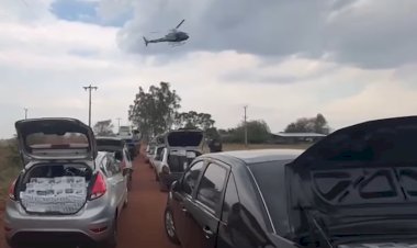 Operação policial  prende 14 pessoas, apreende dezenas de veículos  e  R$ 1,4 milhão em produtos contrabandeados na fronteira