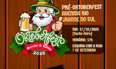 Pré-Oktoberfest na avenida Rio Grande do Sul acontece nesta sexta-feira