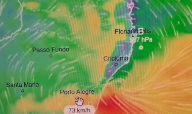 ALERTA: Ciclone extratropical deve provocar ventos de até 116 km/h no Sul e Sudeste a partir de sábado
