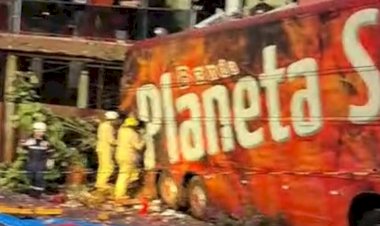 Grave acidente  com ônibus de Banda de Santa Catarina  deixa um morto e vários feridos em Pato Branco