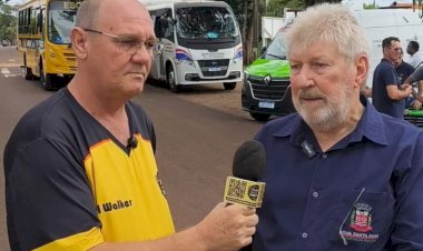 Administração de Nova Santa Rosa apresenta frota adquirida no primeiro ano de gestão Lari e Roque