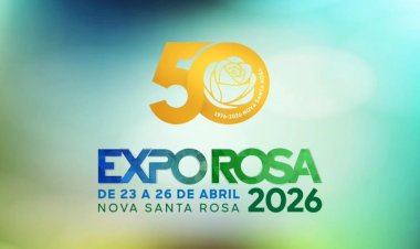 Expo Rosa 2026 celebrará os 50 anos de Nova Santa Rosa com quatro dias de programação  Subtítulo