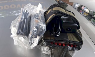 PRF apreende medicamentos estrangeiros e bloqueador de sinal na BR-277, em Cascavel