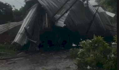 Temporal provoca estragos em Maripá e mobiliza equipes da prefeitura