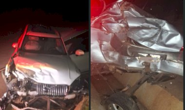 Veículo com placas de Toledo se envolve em grave acidente na PR 180