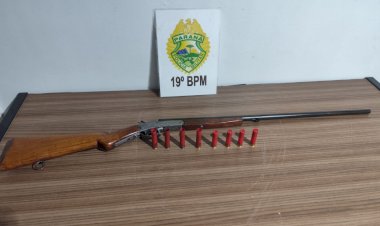 Homem é preso por porte ilegal de arma no distrito de Novo Sarandi