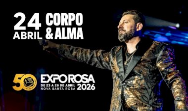 Banda Corpo & Alma é confirmada na Expo Rosa 2026 com show gratuito