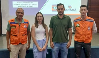Defesa Civil de Marechal Rondon participa de workshop de atualização em Toledo