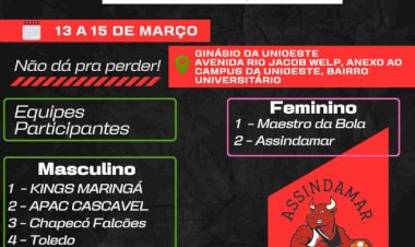 Marechal Rondon sedia a 4ª Copa Sul 2026 de Handebol em Cadeira de Rodas