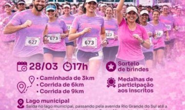 Estão abertas inscrições para Corrida e Caminhada do Dia da Mulher em Marechal Cândido Rondon