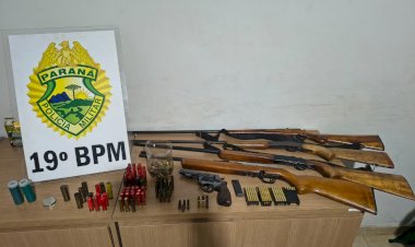 Homem é preso após disparos e ameaças contra companheira na zona rural de Nova Santa Rosa