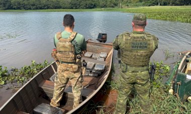 BPFRON e Polícia Federal apreendem 170 kg de maconha e prendem homem em Mercedes