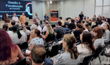 Servidores de Marechal Rondon participam de capacitação sobre gestão e fiscalização de contratos