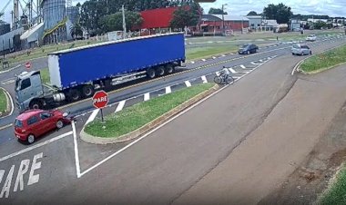 Acidente é registrado na BR-277 em Santa Tereza do Oeste e mobiliza atenção de motoristas