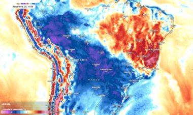 DIA DAS MÃES GELADO; Nova massa de ar frio avança pelo Brasil e pode trazer geada ao Sul