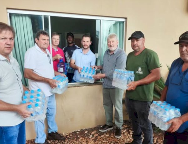 Prefeitura de Nova Santa Rosa envia doações para famílias de Rio Bonito do Iguaçu
