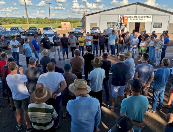 Prefeitura entrega oficialmente obras de asfaltamento na Linha Campos Sales