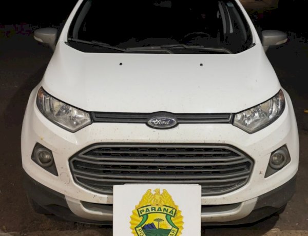 Ação conjunta recupera veículo roubado no Rio Grande do Sul em Guaíra