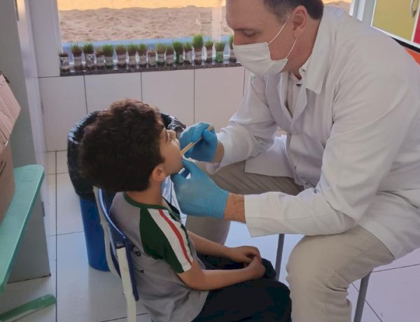 Secretaria de Saúde reforça ações de odontologia no Programa Saúde na Escola em Marechal Rondon