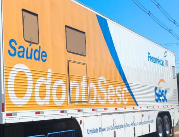 Carreta Odonto Sesc chega a Nova Santa Rosa para integrar comemorações dos 50 anos (assista o vídeo)