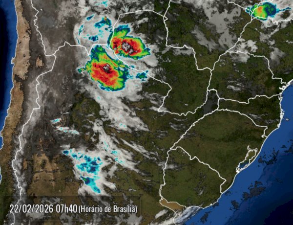 Instabilidade marca o domingo com previsão de tempestades em Marechal Cândido Rondon