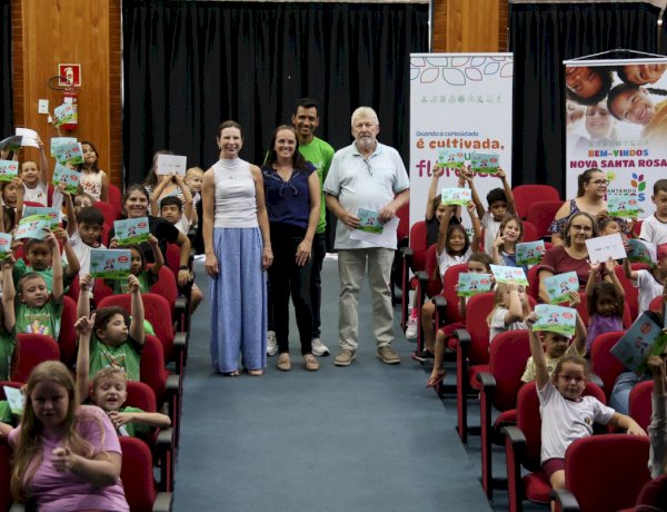Projeto Plantando Futuros é apresentado a educadores e alunos em Nova Santa Rosa