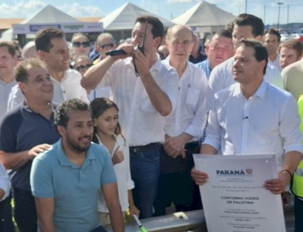 Contorno Viário de Palotina é inaugurado com investimento superior a R$ 160 milhões