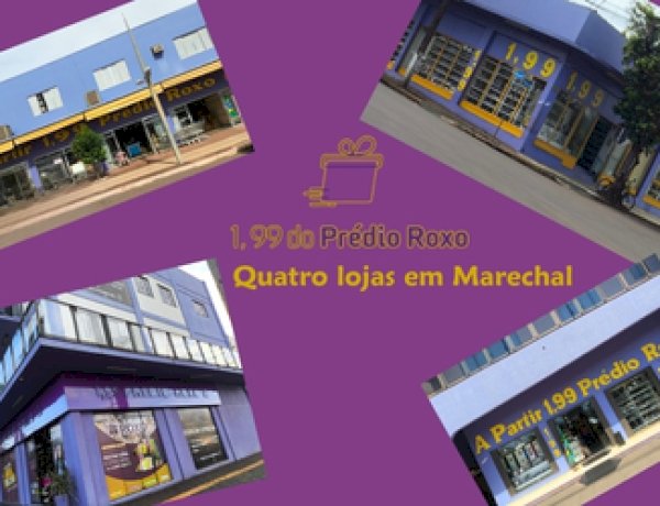 Lojas 1,99 do Prédio Roxo inovam e oferecem variedade especial para a Páscoa em Marechal Rondon