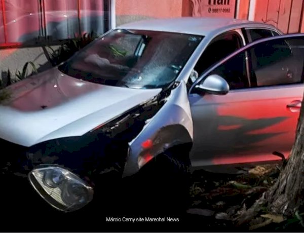 Motorista embriagado é preso após perder controle de veículo em Marechal Cândido Rondon