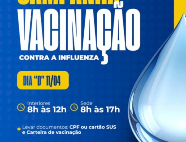 Dia D da Vacinação contra a Influenza acontece neste sábado em Nova Santa Rosa