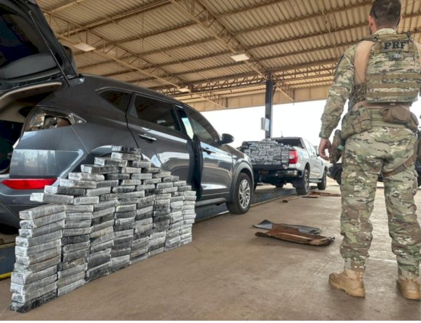 PRF apreende mais de meia tonelada de drogas na BR-277 e anuncia inauguração de novas unidades no Paraná