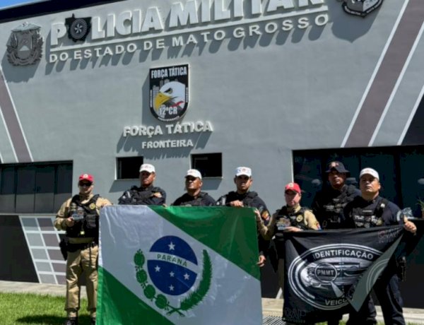 Policiais participam de curso de identificação veicular na fronteira com a Bolívia