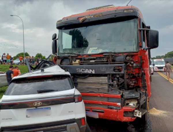 Neta  de  ex-prefeito de Pato Bragado morre em acidente  na BR-277, no Oeste do Paraná