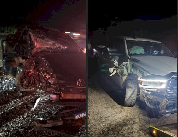 ATUALIZADO: Colisão lateral deixa dois feridos na PRC-467 em Marechal Rondon