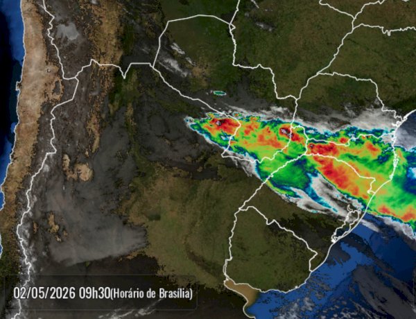 Previsão indica chuva e possibilidade de tempestades neste sábado e domingo  em Marechal Rondon e região