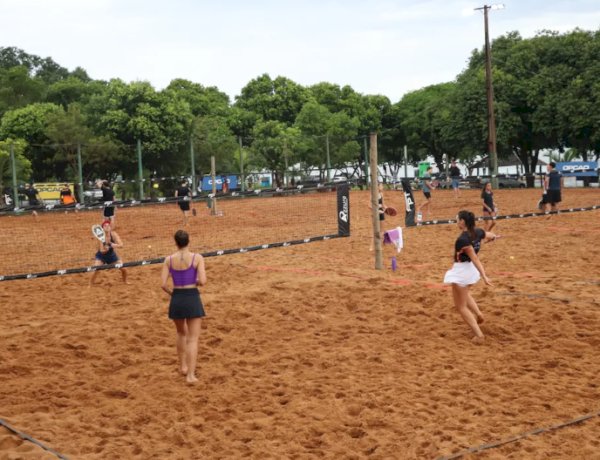 Torneio de beach tennis movimenta Porto Mendes neste fim de semana