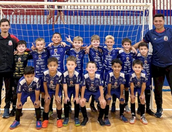 Nova Santa Rosa conquista três vitórias e um empate na Copa Amizade de Futsal