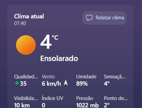 Semana começa fria e termina com chuva em Marechal Cândido Rondon e  microrregião