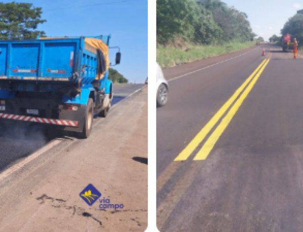 Obras em rodovias da região podem causar bloqueios e lentidão nesta quarta-feira  nas BRs-163, 369 e PR-317