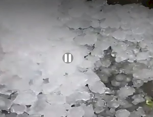 Temporais com granizo causam destruição e assustam moradores em cidades de Mato Grosso do Sul