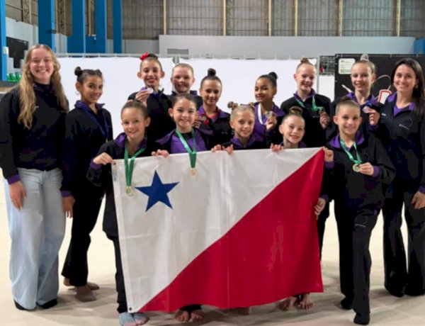 Nova Santa Rosa conquista excelentes resultados na Copa Oeste de Ginástica Rítmica 2026